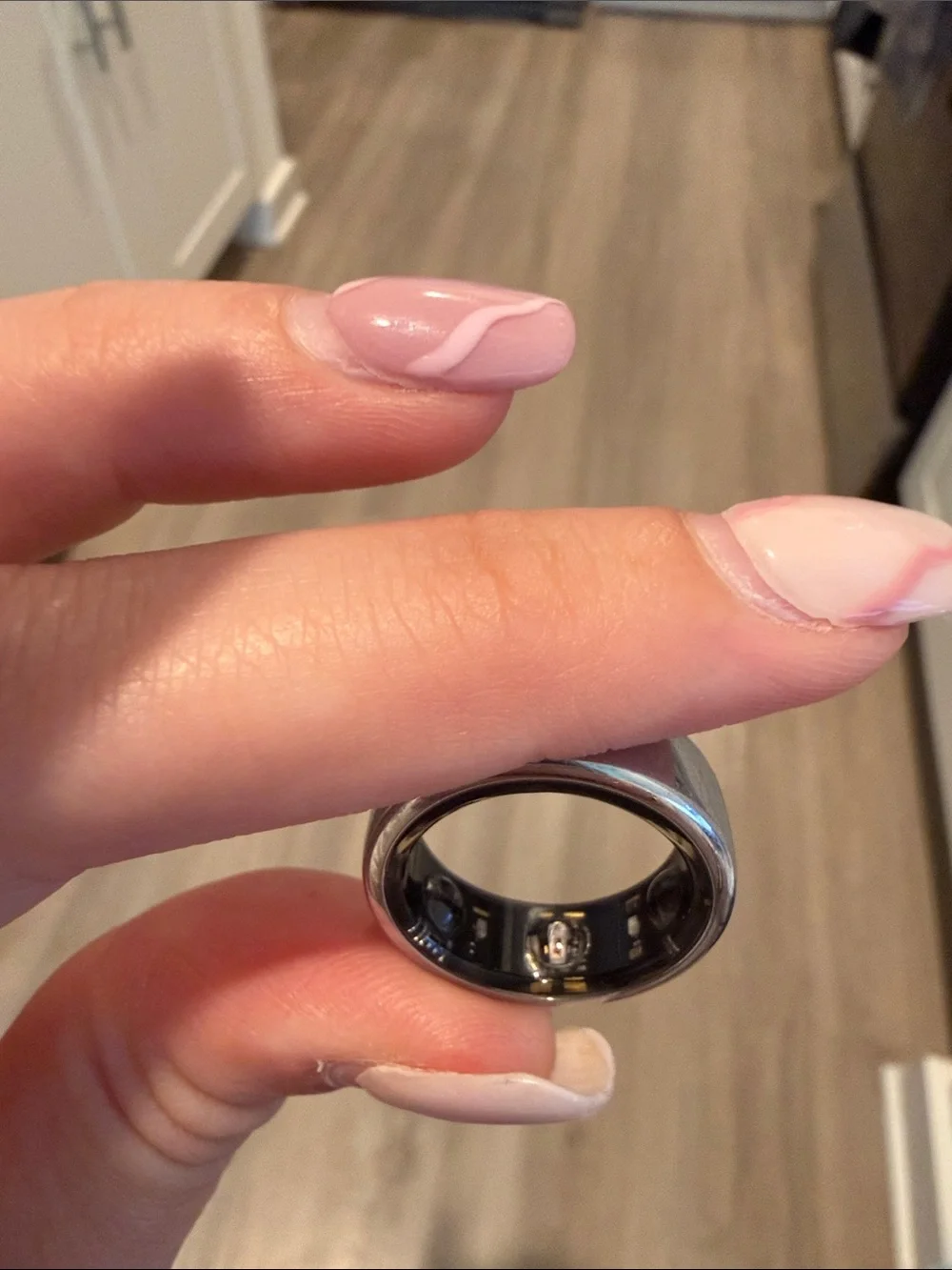 Oura Gen3 Horizon Silver Size 8